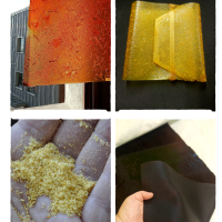 Cortina de bioplástico, protector de cuaderno de bioplástico con piel de naranja, piel de naranja, biotextil de café