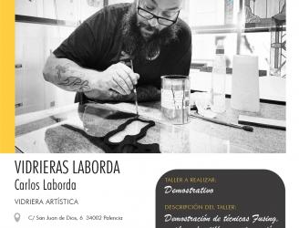 ARTESANOS DE CYL. VIDRIERAS LABORDA. Carlos Laborda. 