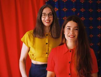 Arancha Rodrigálvarez y Sofía Nieto, DISEÑADORAS Y ARTESANAS EN CARMEN17. foto Sara Condado