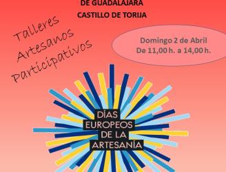Cartel Días Europeos de la Artesania en Guadalajara 2023