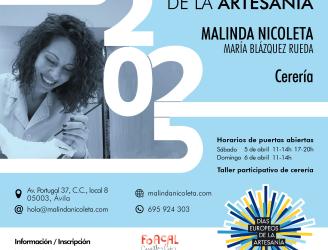 MALINDA NICOLETA_MARÍA BLÁZQUEZ. Taller de cerería