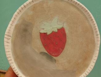 Platos y baldosas de cerámica. Zeramikazko platerrak eta baldosak