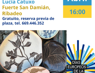 Lucía Catuxo, decoración con engobes