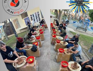 Encuentro de más 30 ceramistas artesanos poniendo en valor la ceramica artesanal