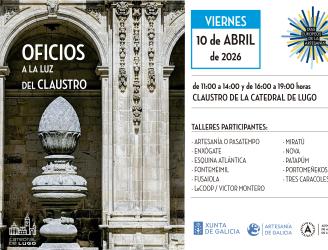 Cartel Oficios a la luz del Claustro