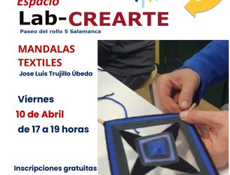 Cartel Taller Mandalas Textiles 