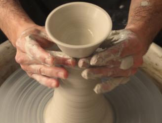 Demostración con torno