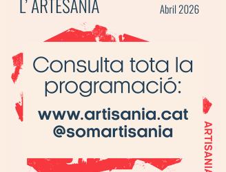Gráfico que muestra la dirección web y también la dirección de instagram del proyecto Artisania punto cat