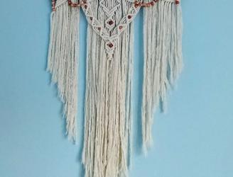 Tapiz de macramé