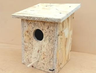 Elaboración de casa nido
