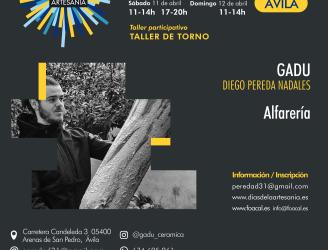 DIEGO PEREDA NADALES_TALLER GADÚ_ALFARERÍA Y CERÁMICA