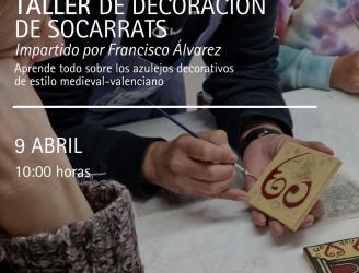 Taller de decoración de socarrats 