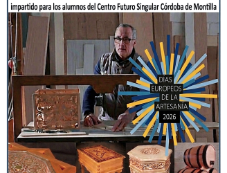 Cartel del Taller de iniciación a la carpintería 