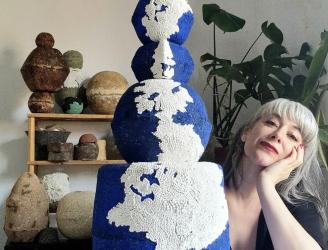 TALLER DE BIOMATERIALES DE KABUKI ARTESANÍA CONTEMPORÁNEA EN PETITE REUNIÓN. 