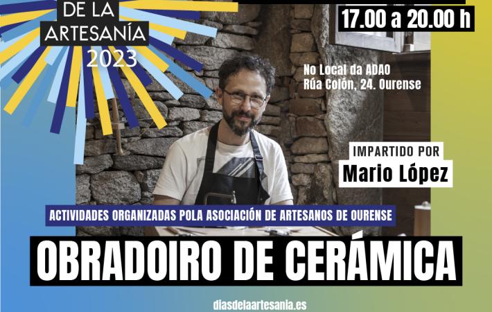 Obradoiro de cerámica