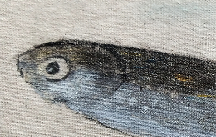 Cartel "Capturando la esencia de los peces: Taller de Gyotaku"