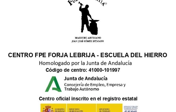  TALLER DE FORJA , CENTRO FPE FORJA LEBRIJA - ESCUELA DEL HIERRO Y  CENTRO DE INTERPRETACIÓN DEL HIERRO Y LA FORJA