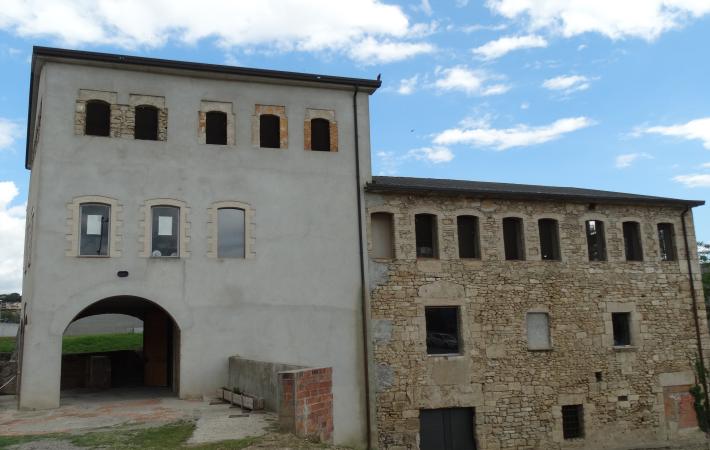 El edificio del Molí de La Farga