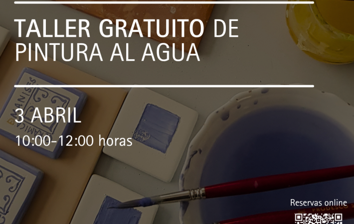 Taller gratuito de pintura al agua