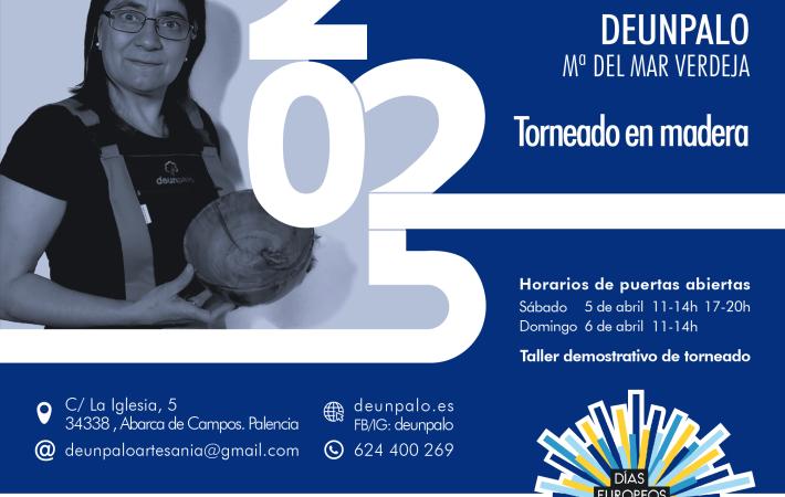 DEUNPALO_TALLER DE TORNEADO DE MADERA_MARÍA DEL MAR VERDEJA