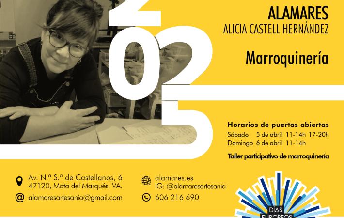 ALICIA CASTELL_ALAMARES_MARROQUINERÍA