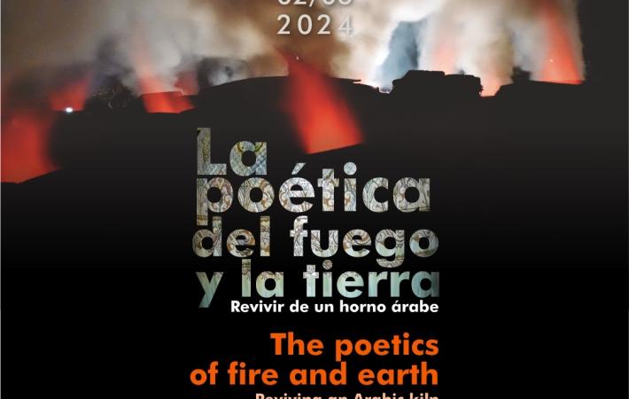 Cartel Exposición Única “ La poética del fuego y la tierra “