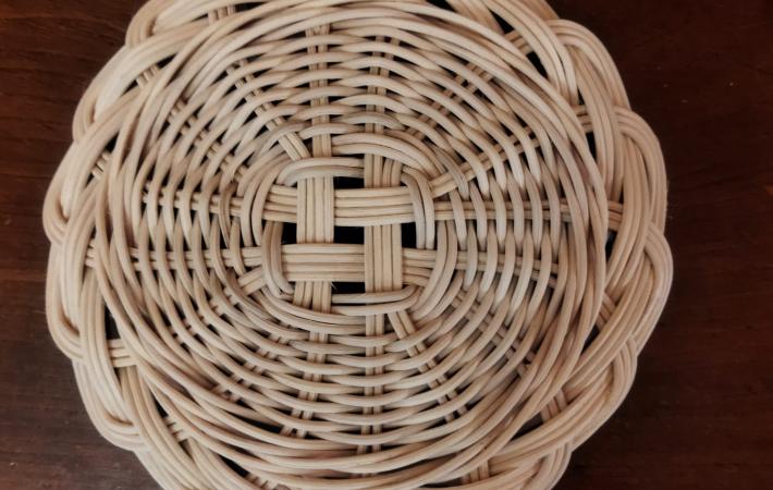 bandeja cestería bajoplato