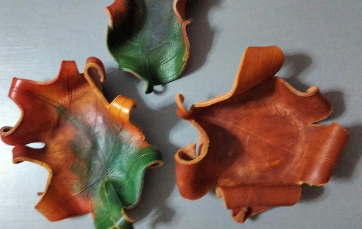 Intentaremos faser moldeado en coiro, trenzado