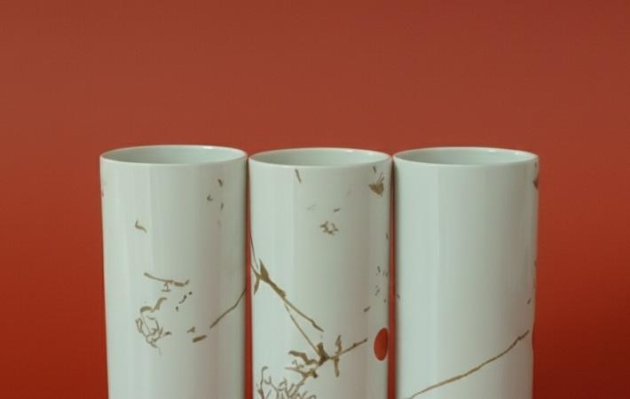 Jarrones de porcelana