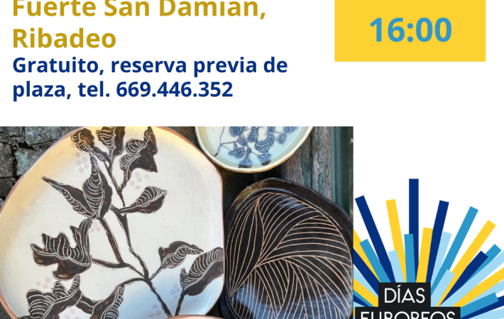 Lucía Catuxo, decoración con engobes