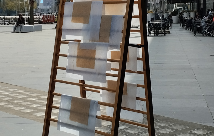 MOSTRA ELABORACIÓN DE PAPEL ARTESÁN