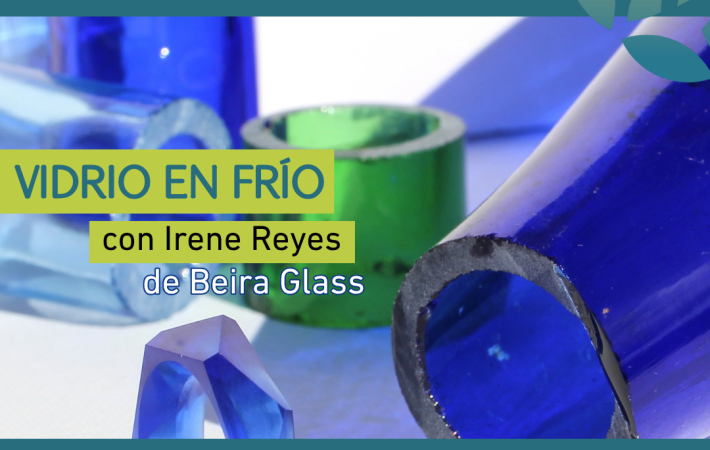 Estirado y talla de vidrio