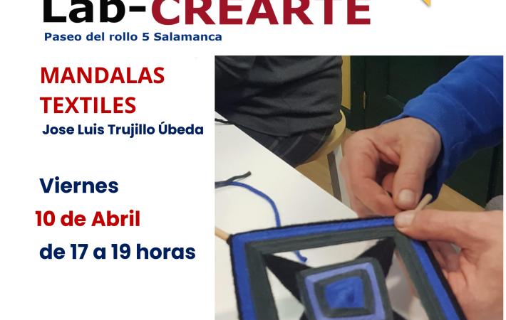 Cartel Taller Mandalas Textiles 