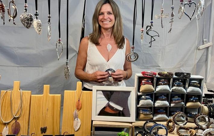 Encantada de enseñarte mi trabajo 