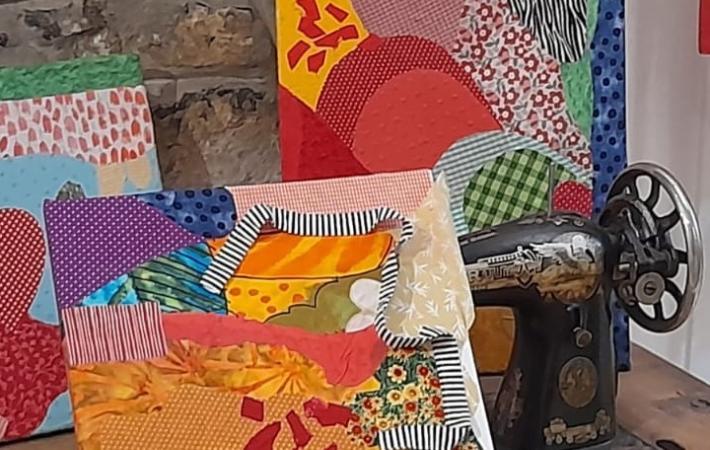 Taller textil abstracto
