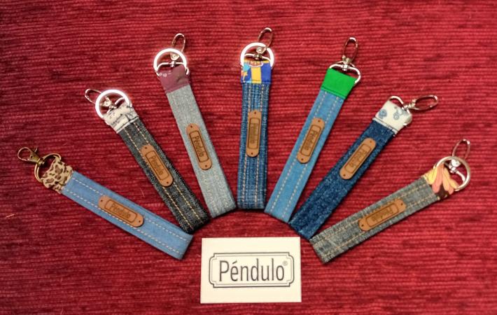 Muestra de los llaveros a elaborar en el taller