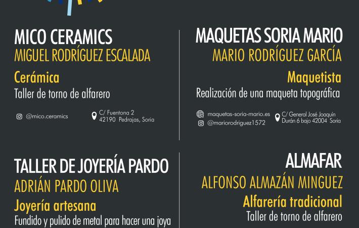 4 TALLERES ARTESANOS DE LA PROVINCIA DE SORIA ABREN SUS PUERTAS PARA CELEBRAR LOS DÍAS EUROPEOS DE LA ATESANÍA