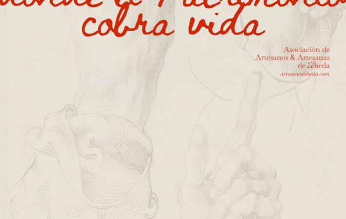 Cartel de la exposición colectiva: "de Úbeda al Albaicín"