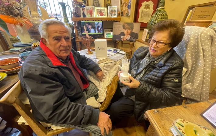 Paquita y Melchor Tito ( Padre )