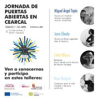 JORNADA DE PUERTAS ABIERTAS EN CEARCAL_ Sábado 1 de abril_TALLER PARTICIPATIVO_ Tejer el espacio: mural con fibras vegetales. Jana Úbeda