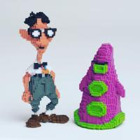 Dos exemples de Art Toy de Sergio Gallegos