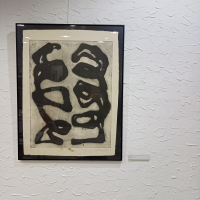 Torso - Aguafuerte sobre hierro. 35 x 80 cm (1995)