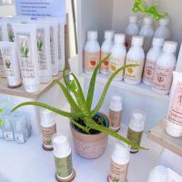 Fotografía de la empresa artesana Bellaloe, cosmética natural fabricada a base de aloe vera de cultivo andaluz.