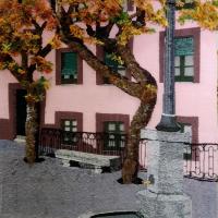 Un tapiz, Plaza Medinaceli 