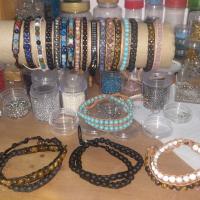 Pulseras y materiales 