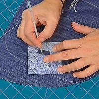 realización de plantillas para hacer bordados