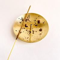 Porta Incienso con pátina