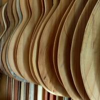 Maderas esperando su turno.