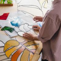 Nat Dametto vitrales