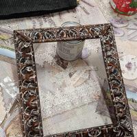 MARCO DE MADERA, SANEADO Y RESTAURADO